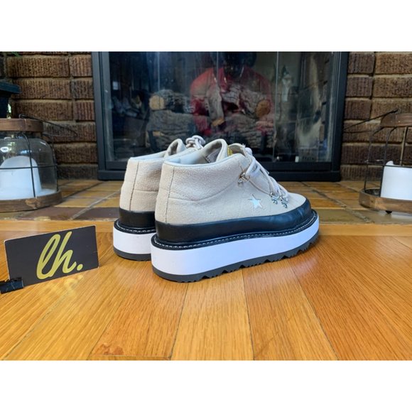 Size 8w Converse One Star Mountain Club Fleece Lined Mid Hiking Sneaker 566164C - Picture 5 of 5